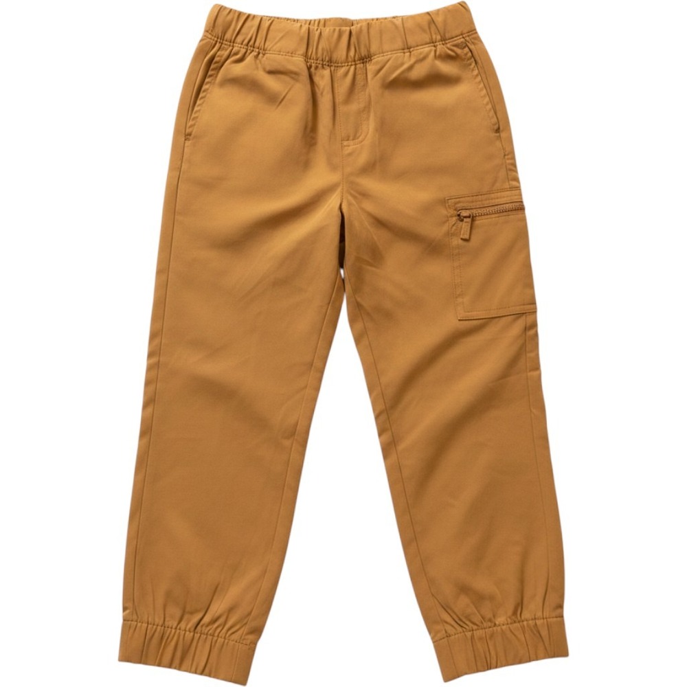 Hunter Jogger Pants Kids Size 5 Tan Brown Cargo Utility Zipper Pocket Trousers